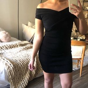 NWT Modern Citizen Nitasha Fitted Black Dress S